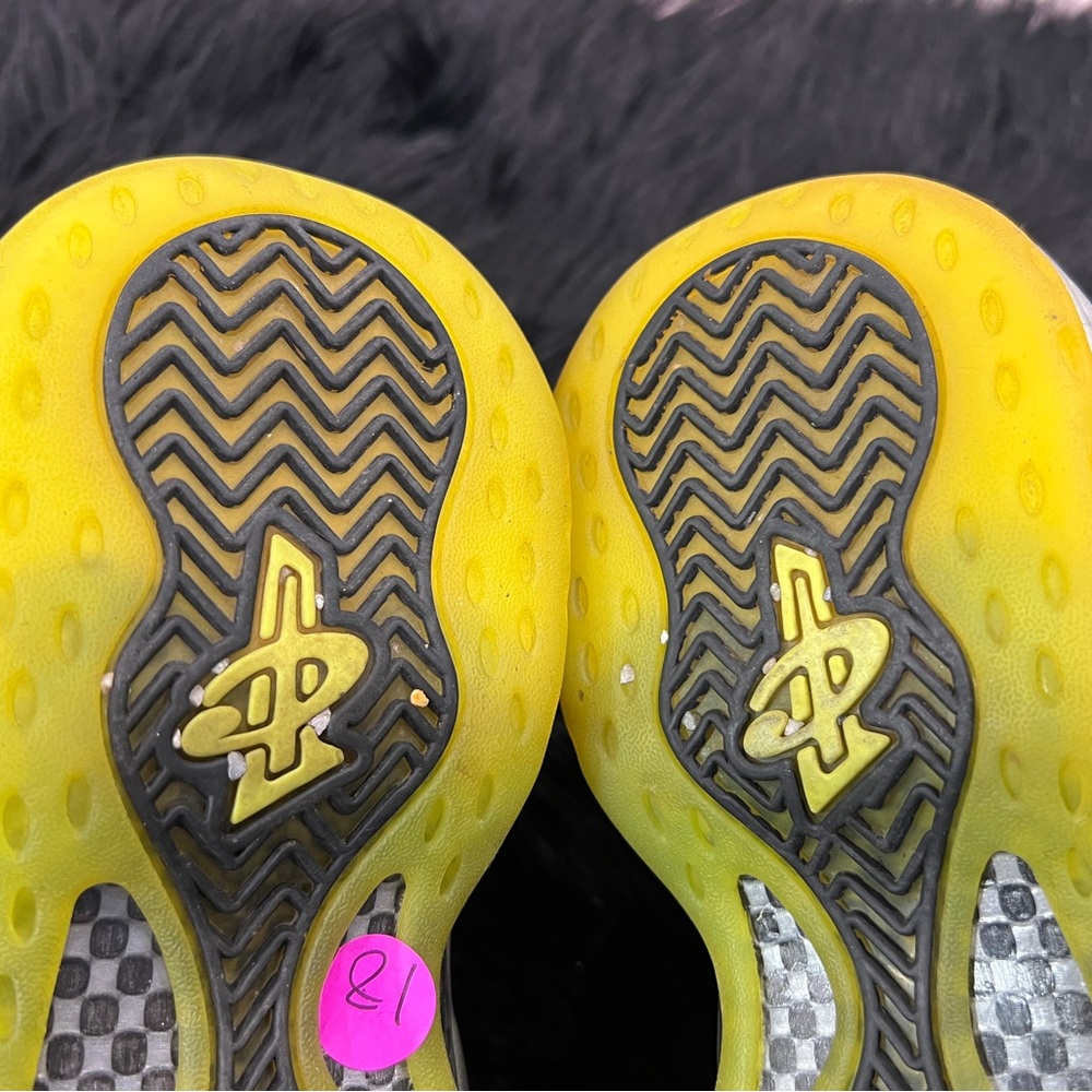 NIKE AIR FOAMPOSITE ONE Silver Volt Camo | Size 11.5M - Picture 7 of 9